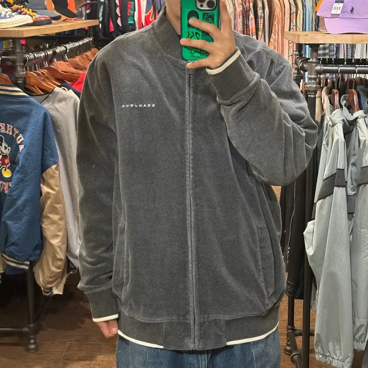 [BUNJANG] HI Vintage Fleece Gray / [HI] 빈티지 플리스 그레이