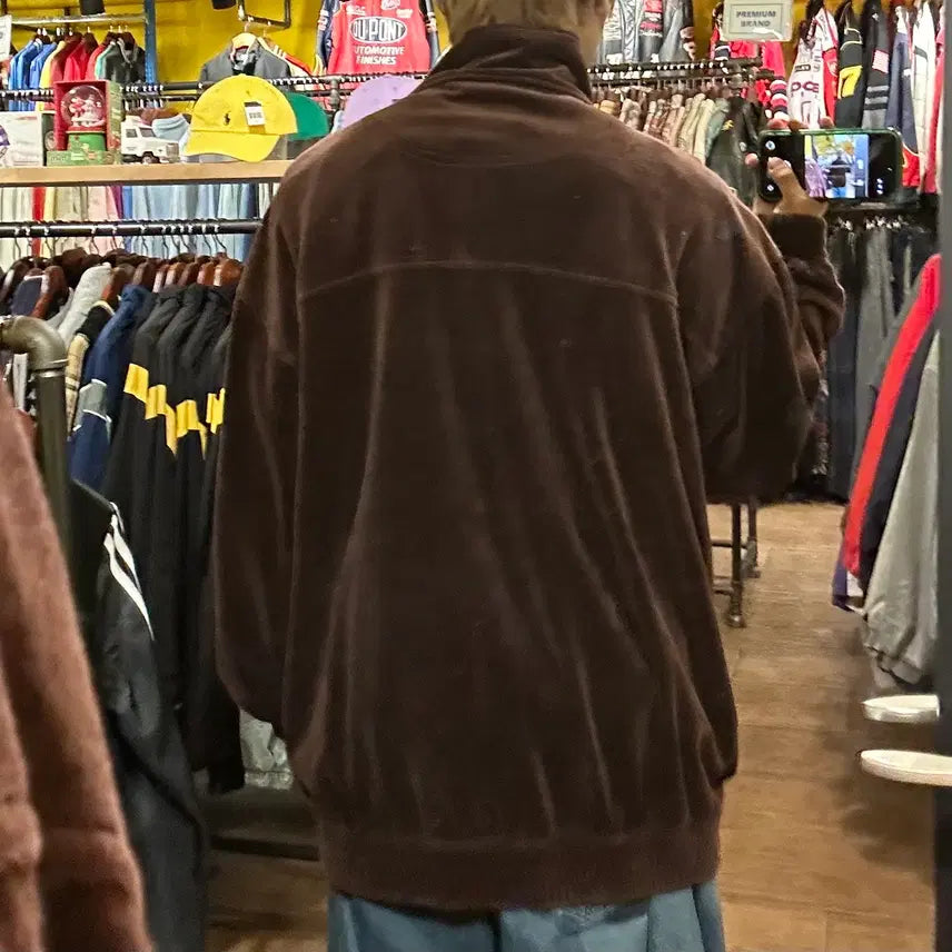 [BUNJANG] HI Vintage Fleece Brown Jacket / [HI] 빈티지 플리스 브라운