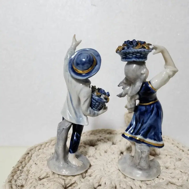 [SOLD OUT] 폭스테드 드레스덴 꽃파는연인들 미니피겨린커플
