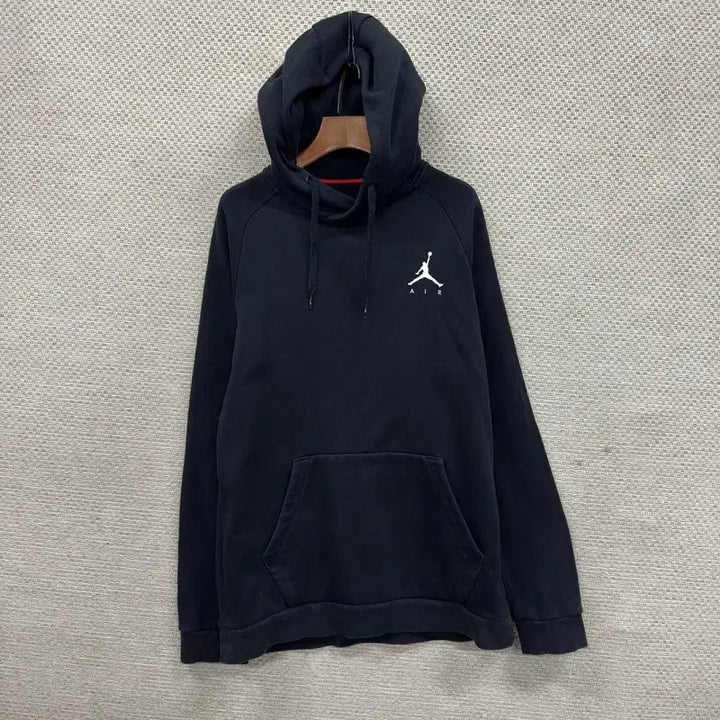 [BUNJANG] Nike Jordan Printed Logo Fleece Hoodie M / 나이키 조던 캐주얼 프린팅로고 약기모 후드티 M A07593