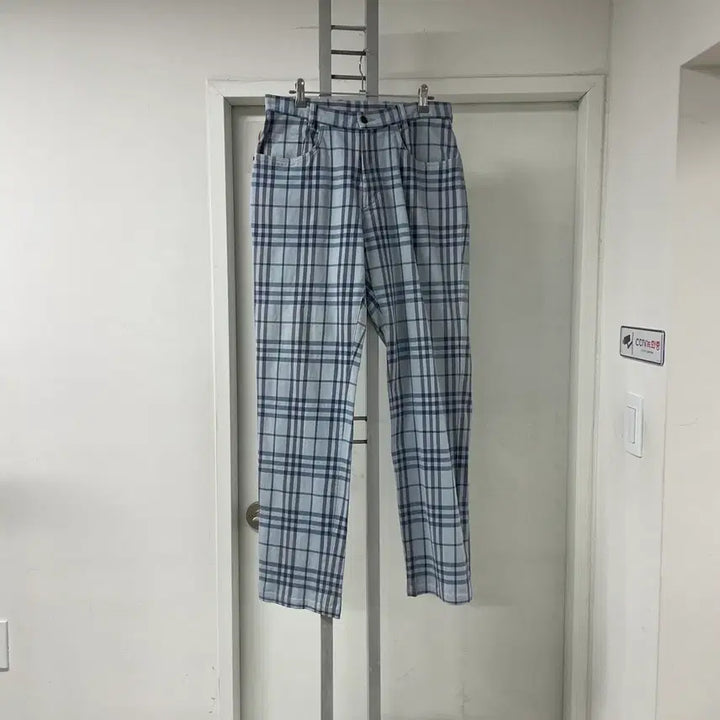 [BUNJANG] Burberry Nova Blue Pants 32R / 버버리 노바 블루 팬츠 32R