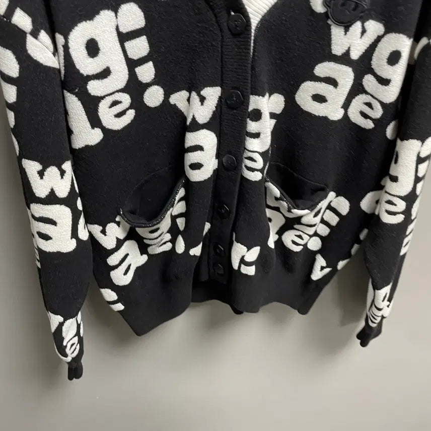 [BUNJANG] WAIDEANGLE Checkered Cardigan / 와이드앵글 체커보드 가디건