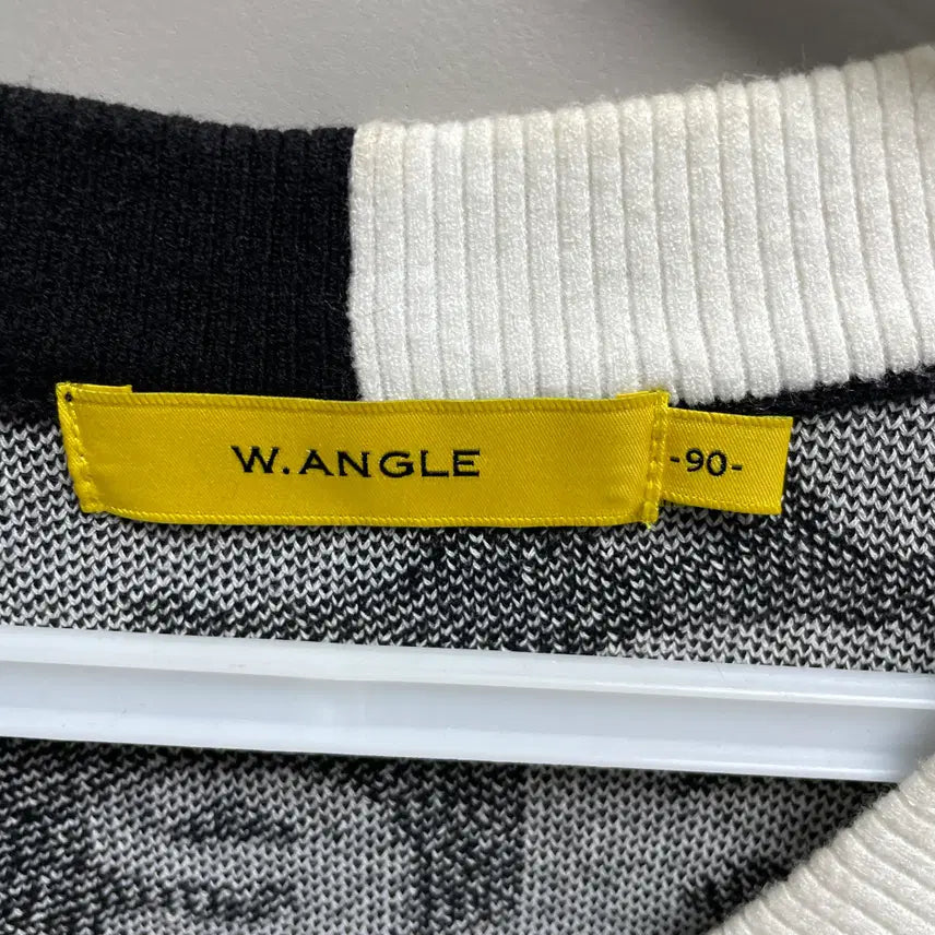 [BUNJANG] WAIDEANGLE Checkered Cardigan / 와이드앵글 체커보드 가디건