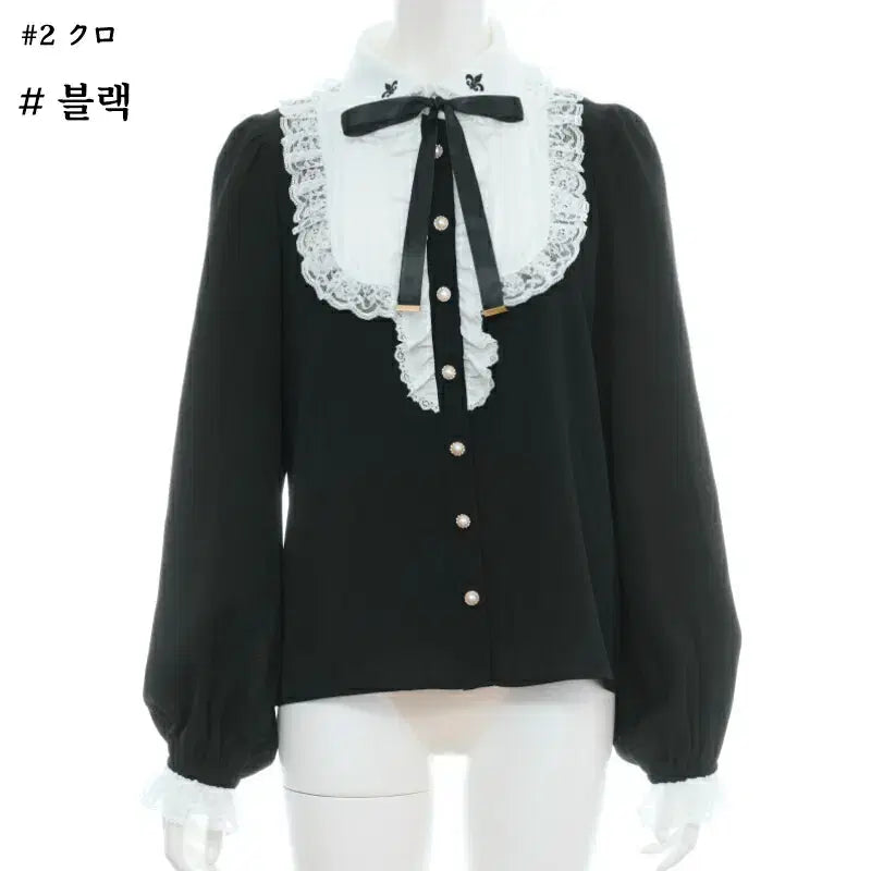 [BUNJANG] Secret Honey York Pintuck Blouse / 시크릿허니 요크 핀턱 블라우스