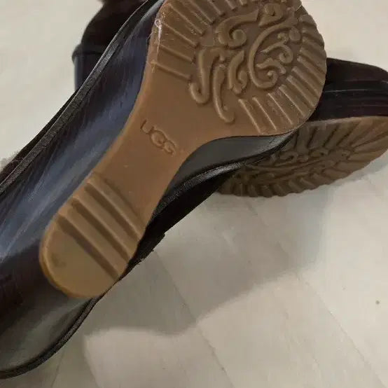 [BUNJANG] UGG Wedge Heel Long Boots 240 / 어그 롱부츠 웨지 힐 240 볼 없는분 추천드립니다