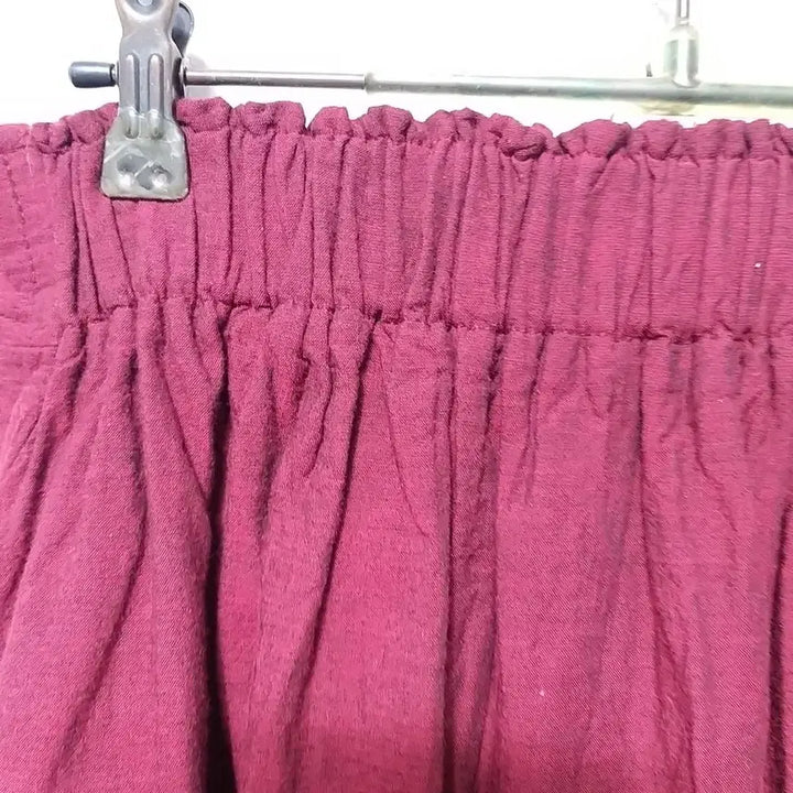 [BUNJANG] Long Burgundy Skirt / ㅋ39 롱스커트