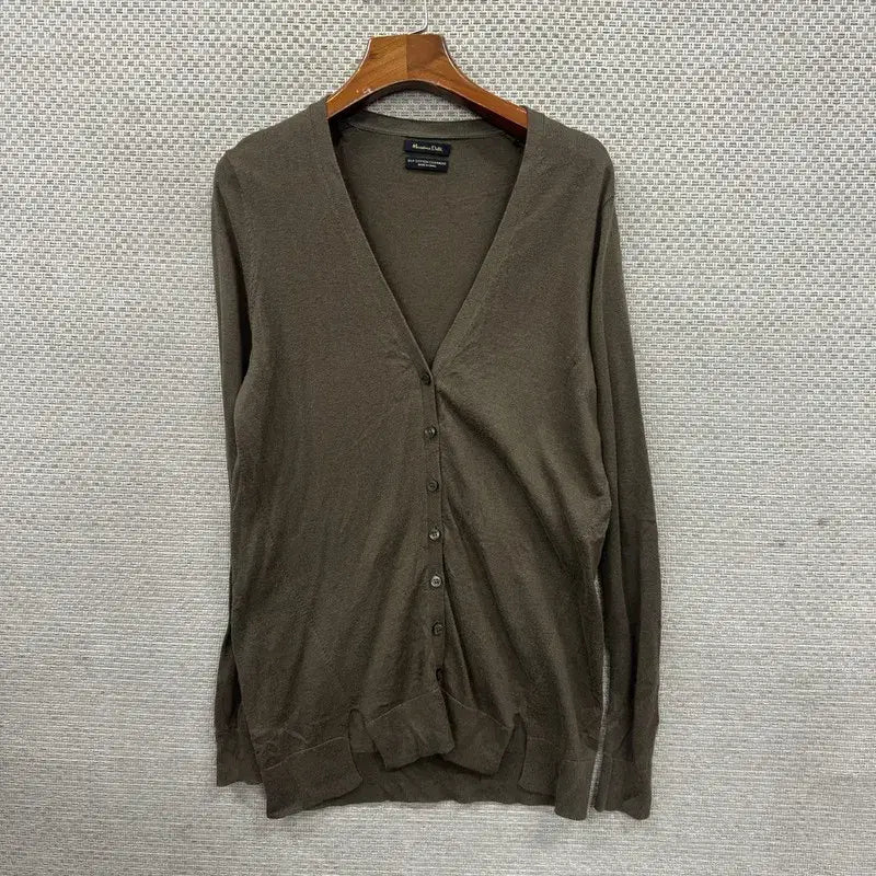 [BUNJANG] Massimo Dutti Silk Cashmere Knit Cardigan / 마시모두띠 실크 캐시미어 니트 가디건 S A07630