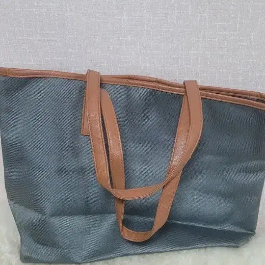 [BUNJANG] Suede Brown Tote Bag / 스웨이드 브라운 토트백 + 스트랩 개당