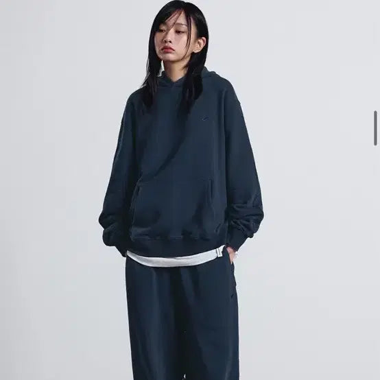[BUNJANG] Filluminate Sprint Hoodie Navy L / 필루미네이트 스프린트 후디 네이비 라지 L