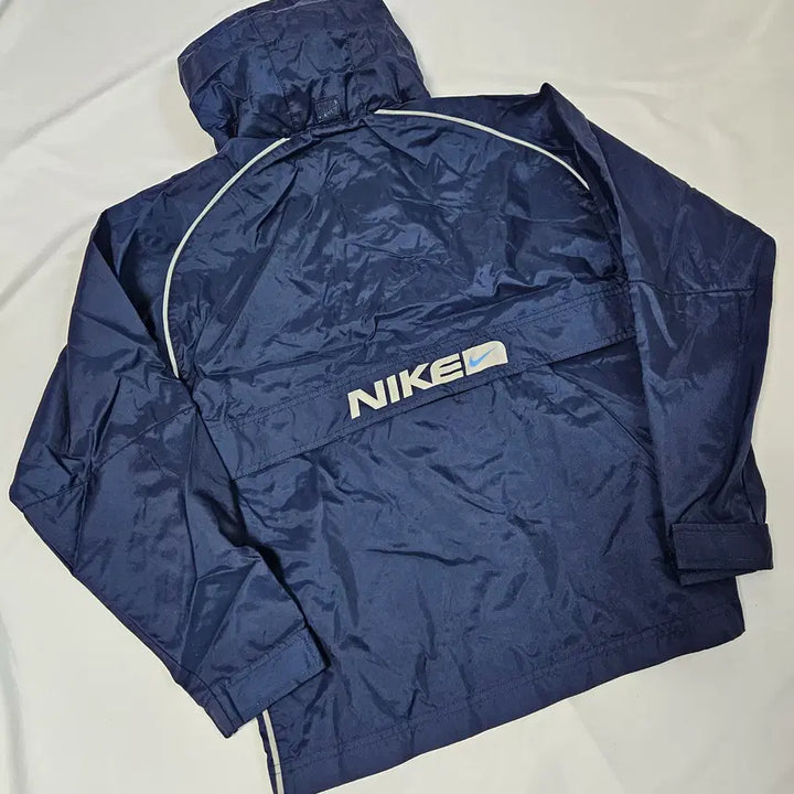 [BUNJANG] Nike 90s Old School Half-Zip Anorak Windbreaker Jacket XL / 나이키 90s 올드스쿨 스트링 하프집업 아노락 빈티지 바람막이 XL