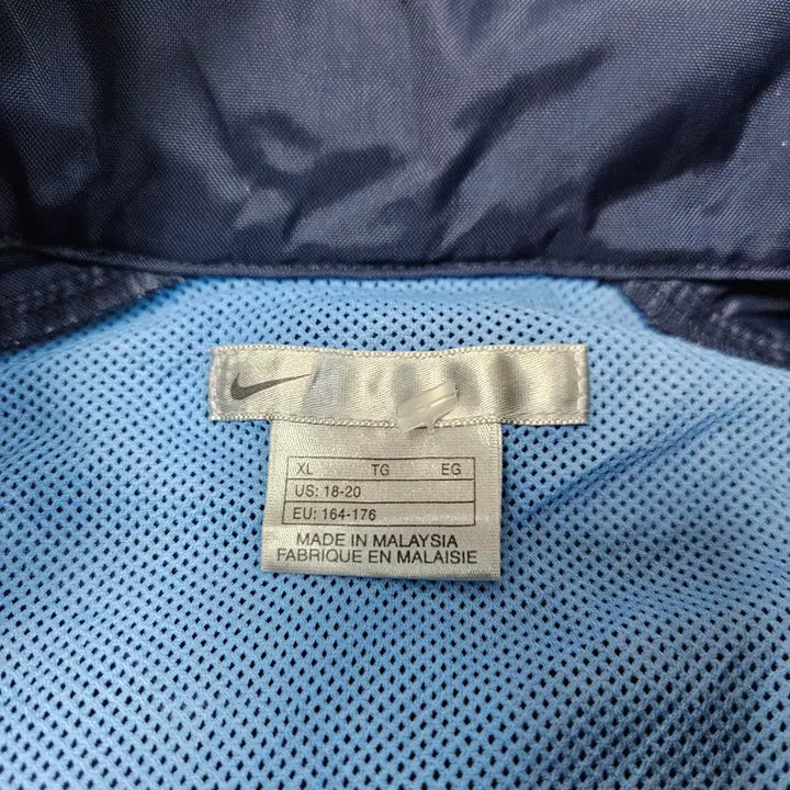 [BUNJANG] Nike 90s Old School Half-Zip Anorak Windbreaker Jacket XL / 나이키 90s 올드스쿨 스트링 하프집업 아노락 빈티지 바람막이 XL