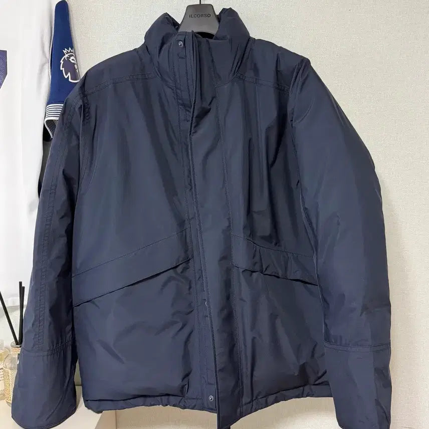 [SOLD OUT] 나나미카 고어텍스 숏다운 자켓 네이비m