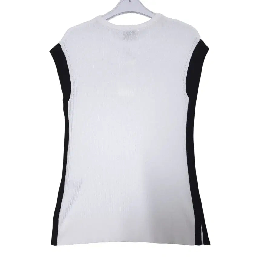 [BUNJANG] J By 2023 Ribbed Knit Vest 55 / 제이바이 2023 새상품 여성 골지 니트 조끼 55