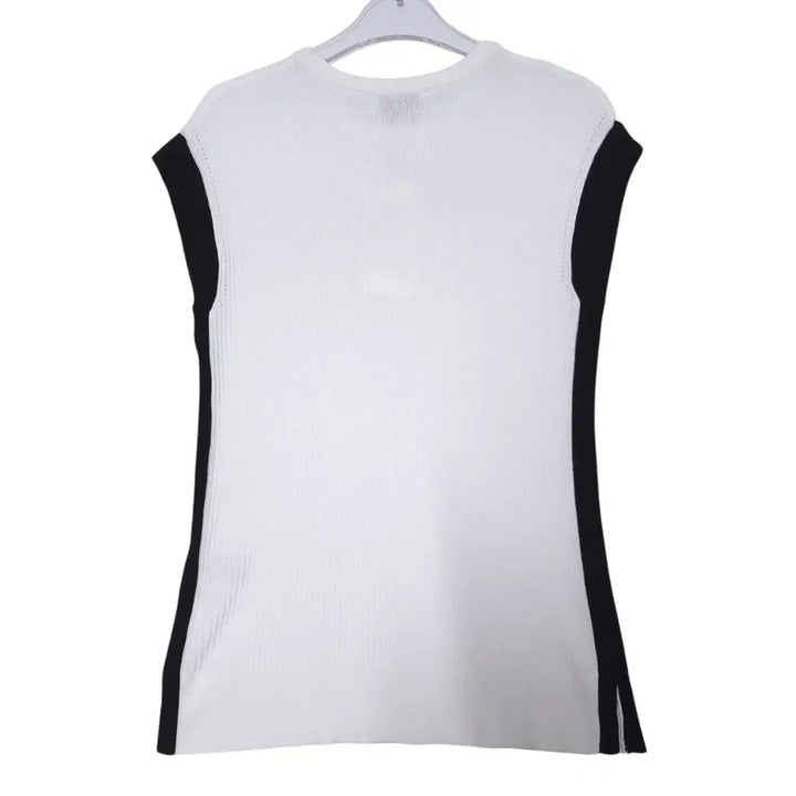 [BUNJANG] J By 2023 Ribbed Knit Vest 55 / 제이바이 2023 새상품 여성 골지 니트 조끼 55