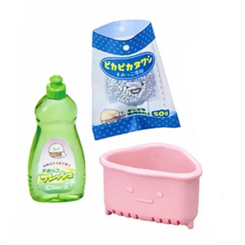 [BUNJANG] Re-Ment Dishwashing Set / 리멘트 설거지 3종 세트