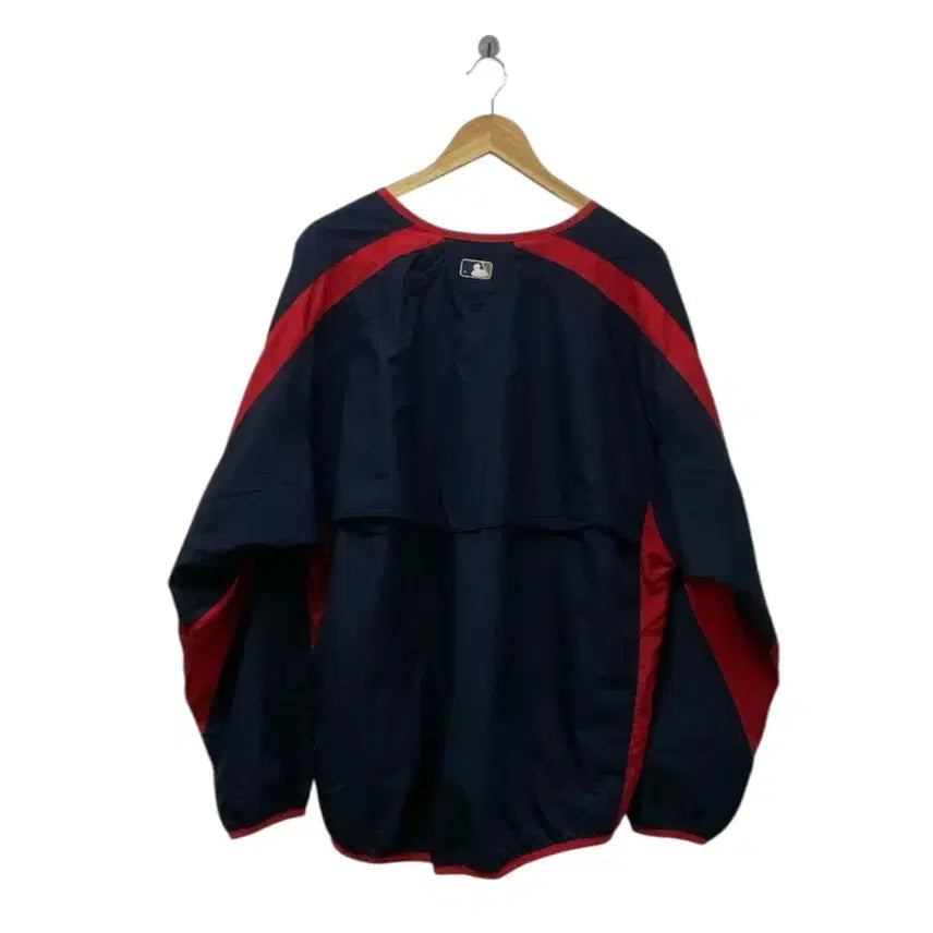 [BUNJANG] Majestic Washington Nationals Pullover Windbreaker M-L / 마제스틱 워싱턴 내셔널스 풀오버 바람막이 M-L