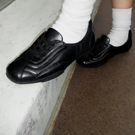 [BUNJANG] EKNIK r. 901 Whispering Sneakers - Black / 이크닉 r. 901 whispering sneakers / black