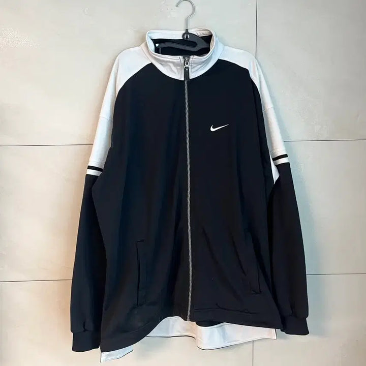 [BUNJANG] Nike Old School Jersey Zip-up / [해외/XL] 00s 나이키 올드스클 져지 집업