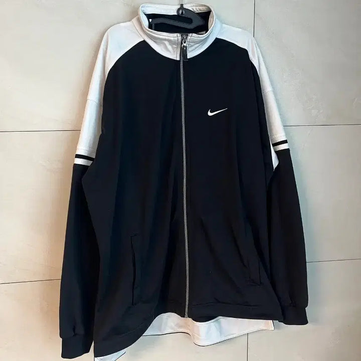 [BUNJANG] Nike Old School Jersey Zip-up / [해외/XL] 00s 나이키 올드스클 져지 집업