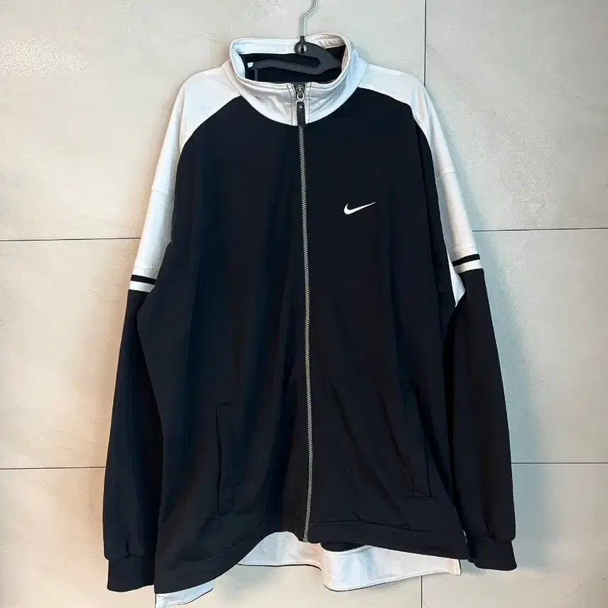 [BUNJANG] Nike Old School Jersey Zip-up / [해외/XL] 00s 나이키 올드스클 져지 집업