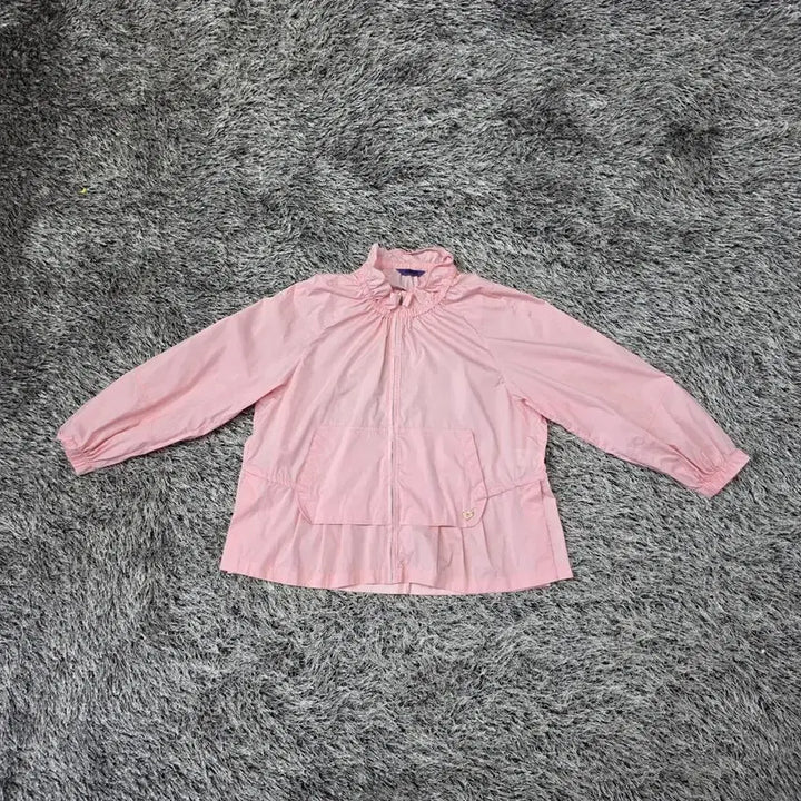 [BUNJANG] Anna Sui Heart Logo Windbreaker Jacket (L) / 안나수이 핑크 하트로고 바람막이 재킷/여성(L)/ST2620/새상품수준