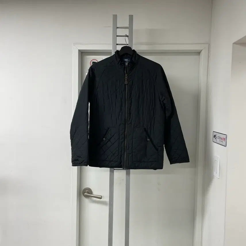 [BUNJANG] Polo Ralph Lauren Black Quilted Jacket / 폴로 랄프로렌 블랙 퀄팅 자켓 L16-18(W)