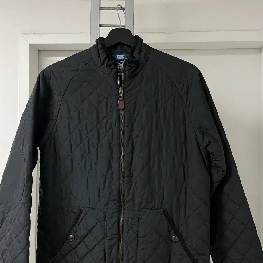 [BUNJANG] Polo Ralph Lauren Black Quilted Jacket / 폴로 랄프로렌 블랙 퀄팅 자켓 L16-18(W)