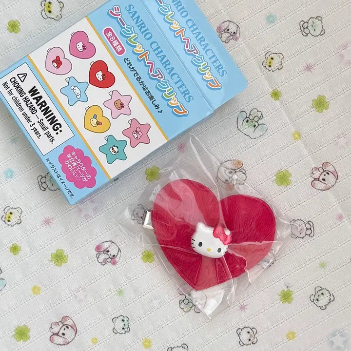 [BUNJANG] Sanrio Tokimeki Pop Beads Random Hair Clip Hello Kitty / [미사용] 산리오 토키메키 팝 비즈 랜덤 헤어클립 헬로키티