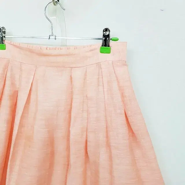 [SOLD OUT] VICENS 린넨 밴딩 스커트 핑크