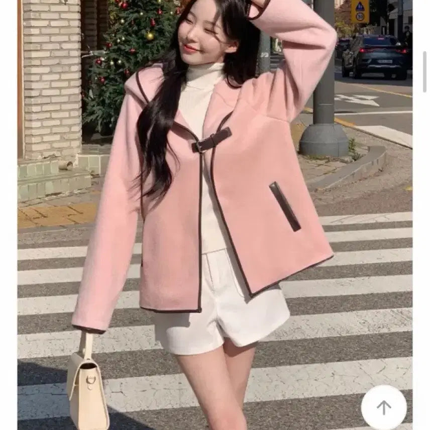 [BUNJANG] Cape Hood Coat / 새상품 케이프 후드코트