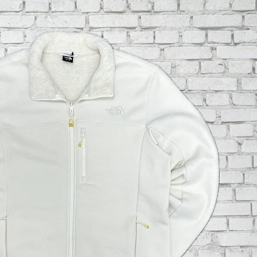 [BUNJANG] The North Face White Fleece Jacket XL / (2590) 노스페이스 화이트 후리스 XL