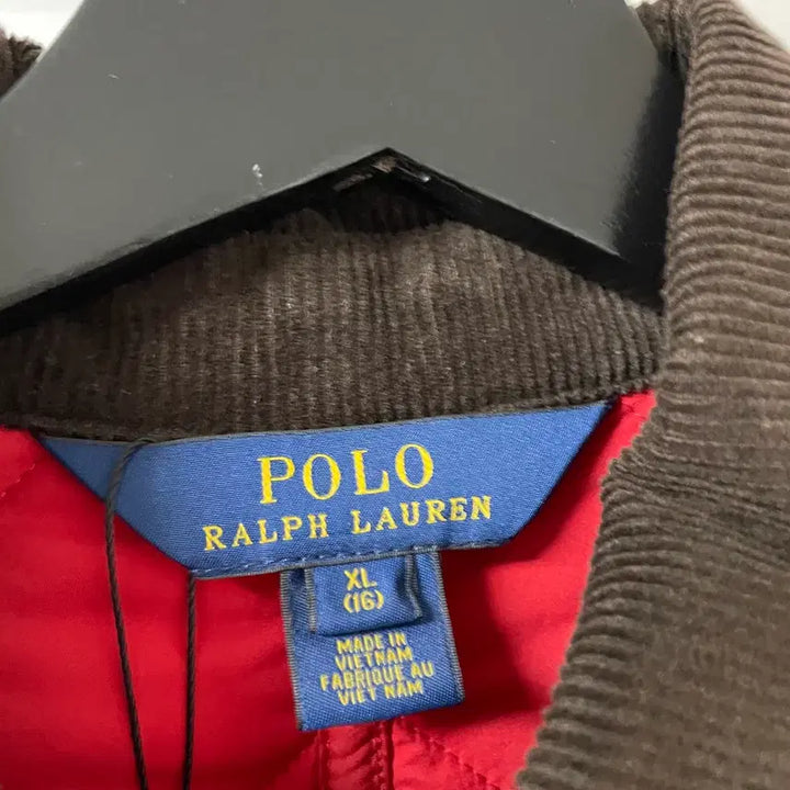 [BUNJANG] Polo Ralph Lauren Red Long Quilted Jacket / 폴로 랄프로렌 레드 롱 퀄팅 자켓 XL16(W)