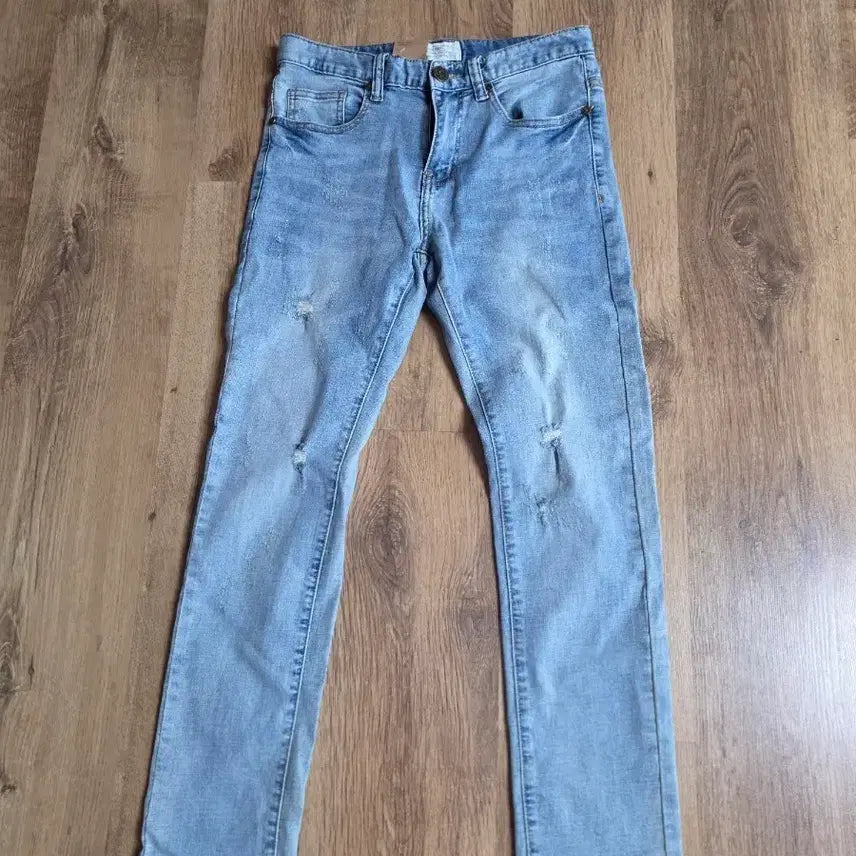 [SOLD OUT] 연청 데미지 청바지