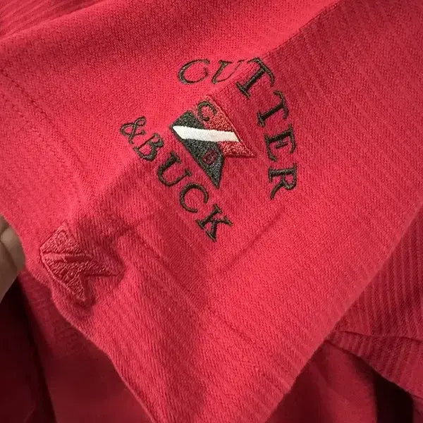 [BUNJANG] CUTTER BUCKS Benz Embroidery Oversized Polo Shirt / [M/M] CUTTER BUCKS 벤츠자수 오버핏 카라티