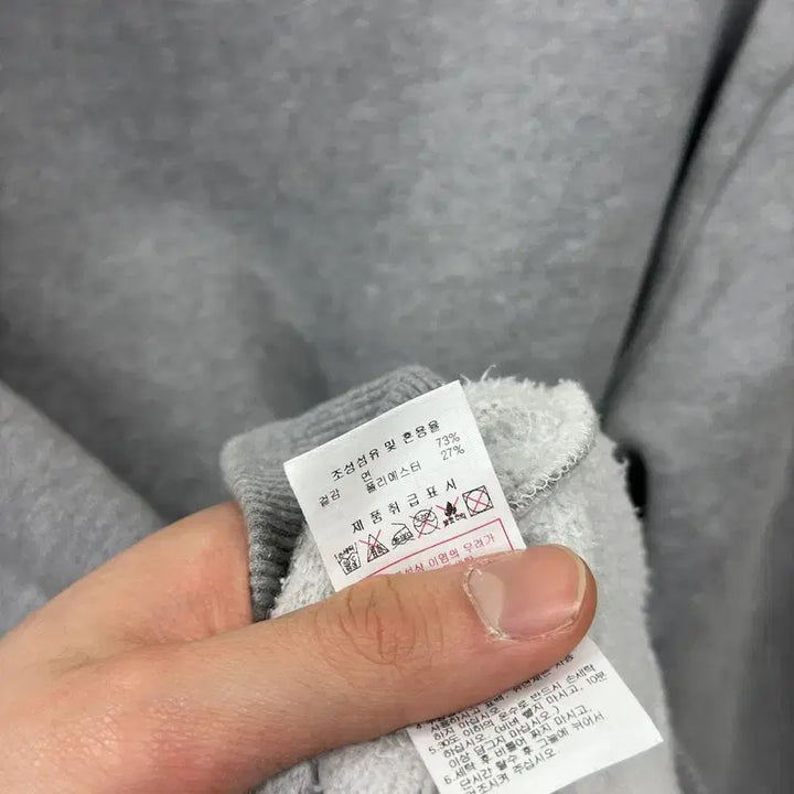 [BUNJANG] Discovery Big Printing Logo Sweatshirt / 디스커버리 빅프린팅로고 약기모 스웻셔츠 맨투맨 95 A07634