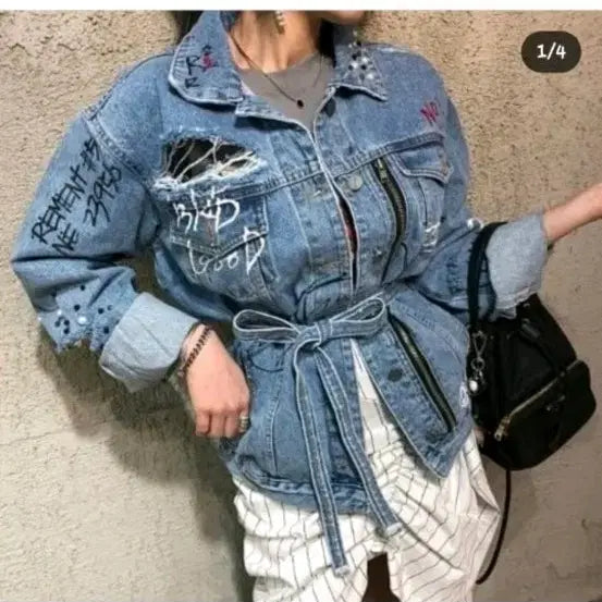 [BUNJANG] Vintage Denim Jacket / 빈티지청자켓