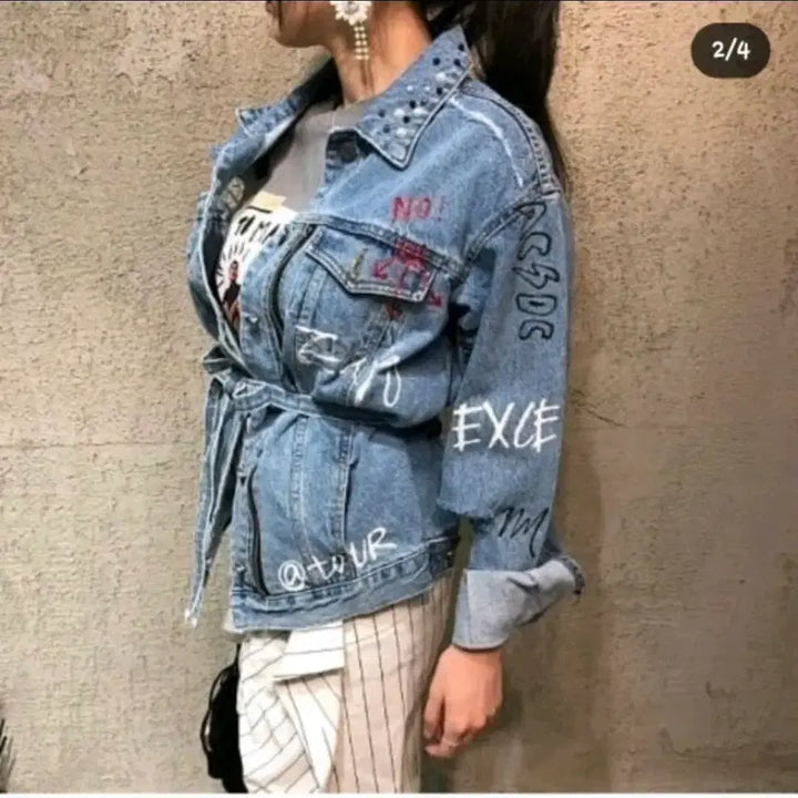 [BUNJANG] Vintage Denim Jacket / 빈티지청자켓