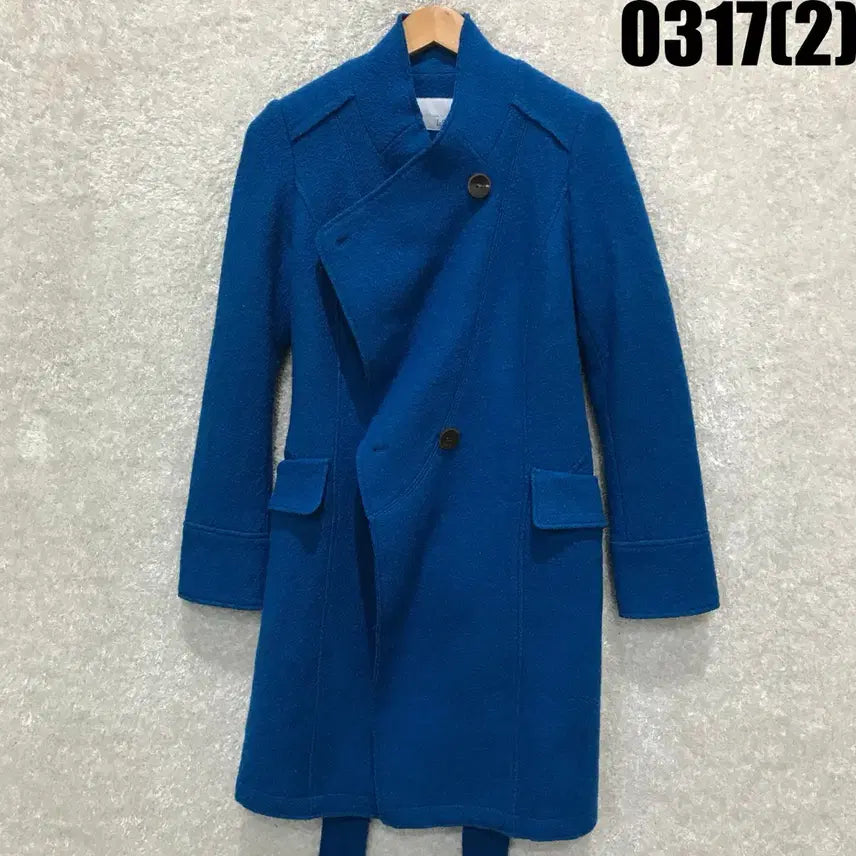 [SOLD OUT] LeShop 블루 롱 코트 여성용 m