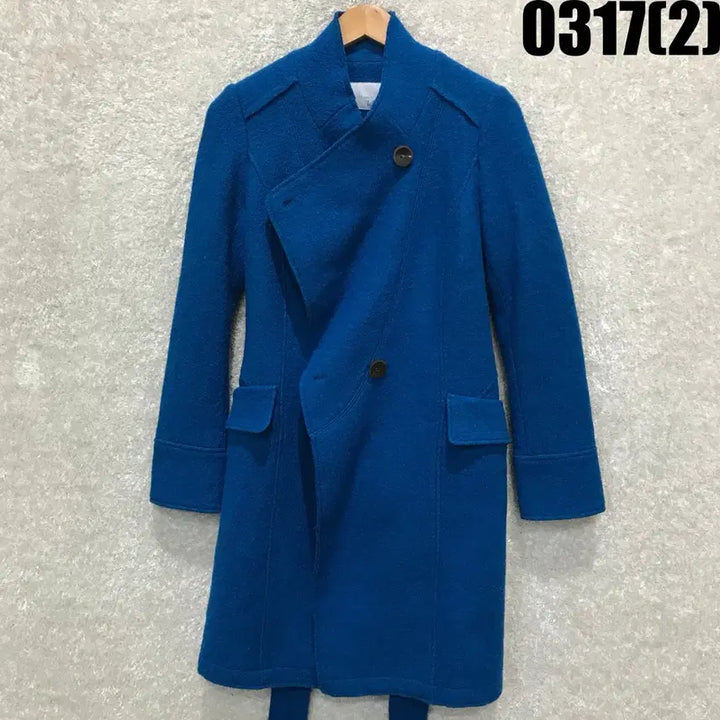 [SOLD OUT] LeShop 블루 롱 코트 여성용 m