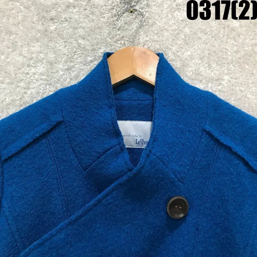 [SOLD OUT] LeShop 블루 롱 코트 여성용 m