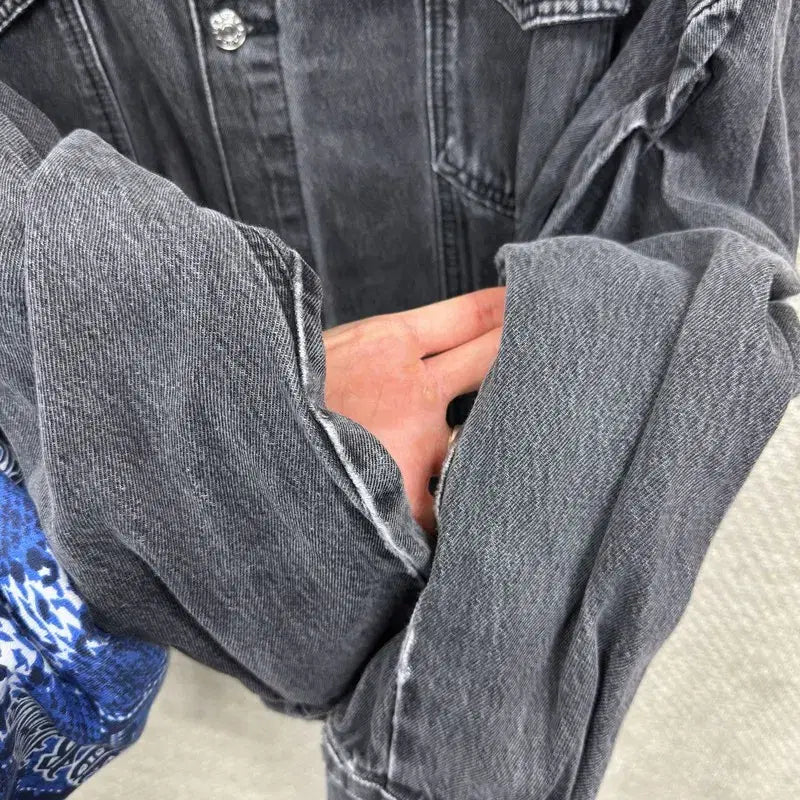 [SOLD OUT] 빈티지 오버핏 트러커자켓 F M13987