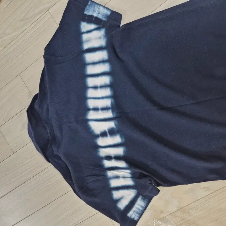 [BUNJANG] Lacoste LIVE Tie-Dye Polo Shirt / Lacoste LIVE 남색 타이 다이 폴로티