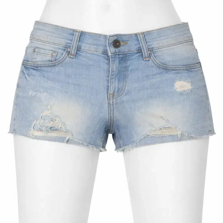 [BUNJANG] Denim Shorts 27 / 데미지 청 반바지 핫팬츠 27