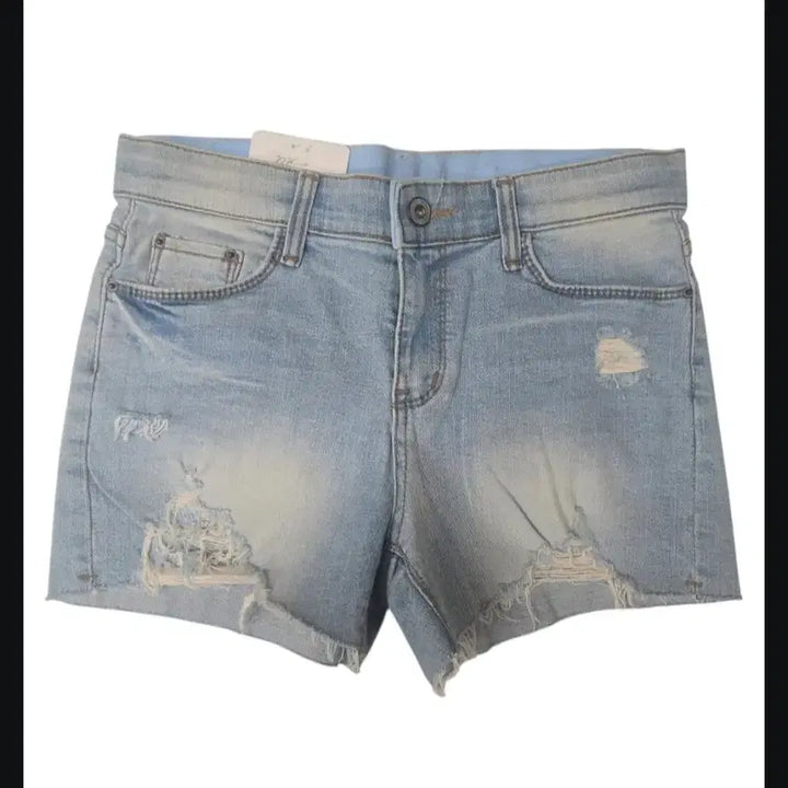 [BUNJANG] Denim Shorts 27 / 데미지 청 반바지 핫팬츠 27
