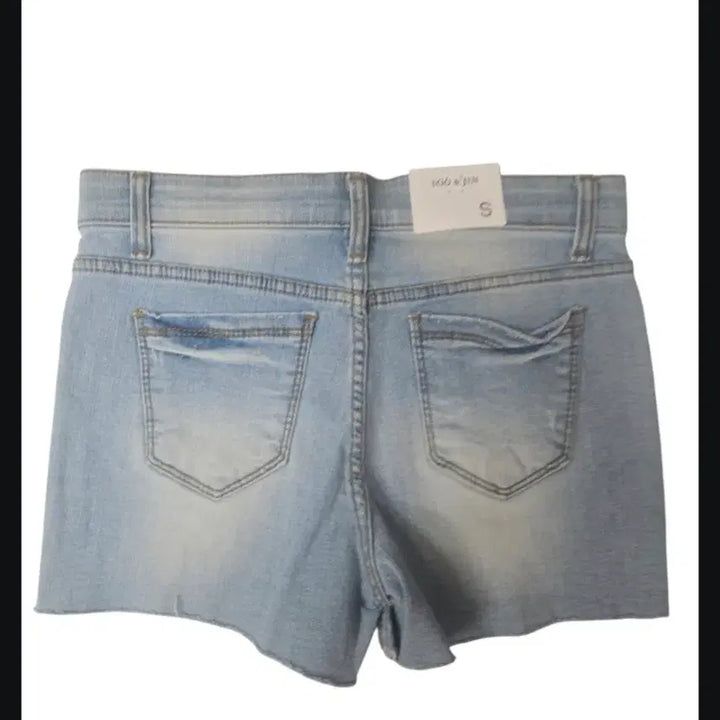 [BUNJANG] Denim Shorts 27 / 데미지 청 반바지 핫팬츠 27
