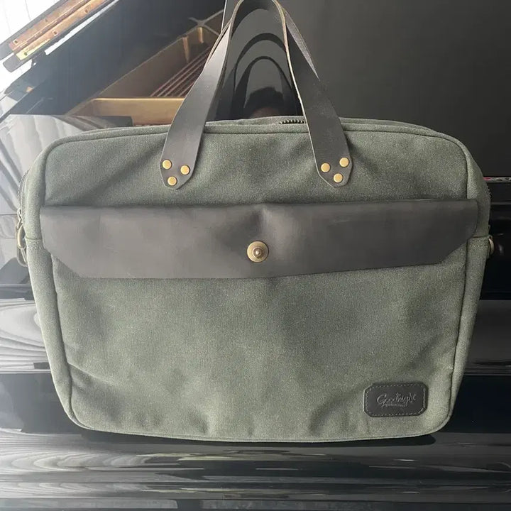 [BUNJANG] Hevitz GN630 Leather Pocket Briefcase / 헤비츠 GN630 레더 포켓 브리프케이스 WC