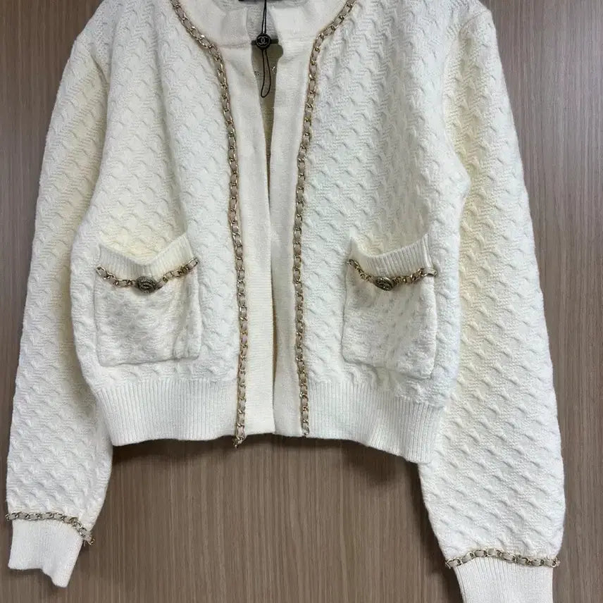 [BUNJANG] Chain Cardigan / 새상품 수입의류 체인가디건