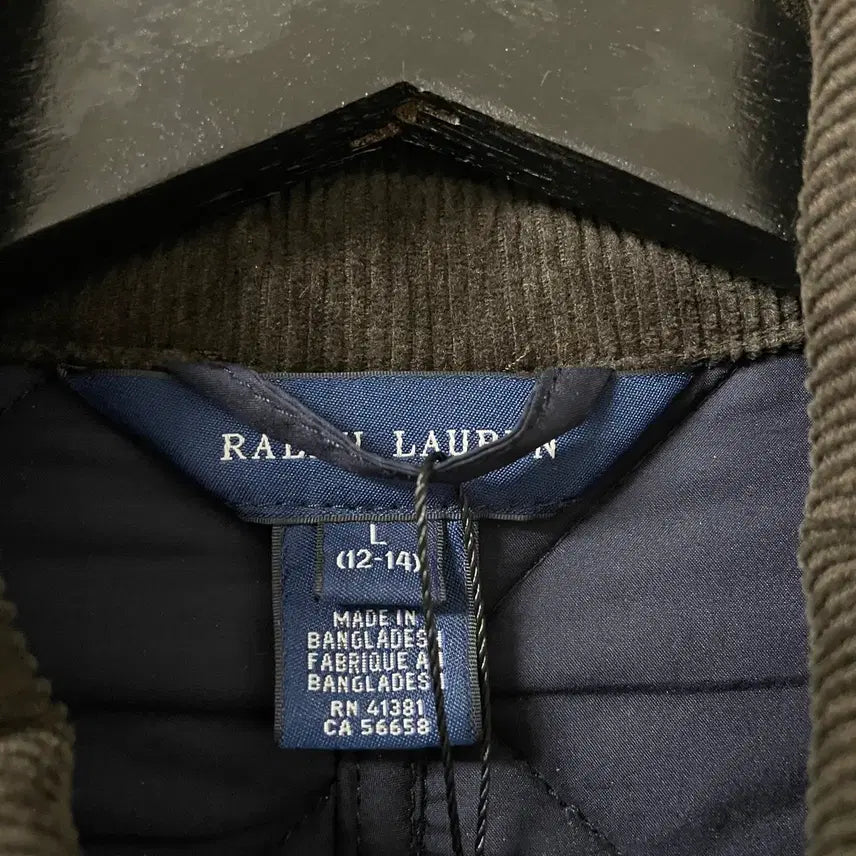 [BUNJANG] Polo Ralph Lauren Navy Long Quilted Jacket / 폴로 랄프로렌 네이비 롱 퀄팅 자켓 L12-14(W)