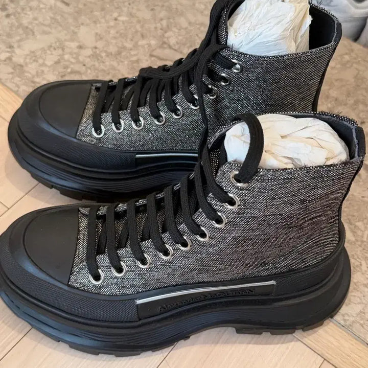 [BUNJANG] Alexander McQueen Tread Slick Boots / 알렉산더맥퀸 트레드 슬릭 스니커즈 부츠