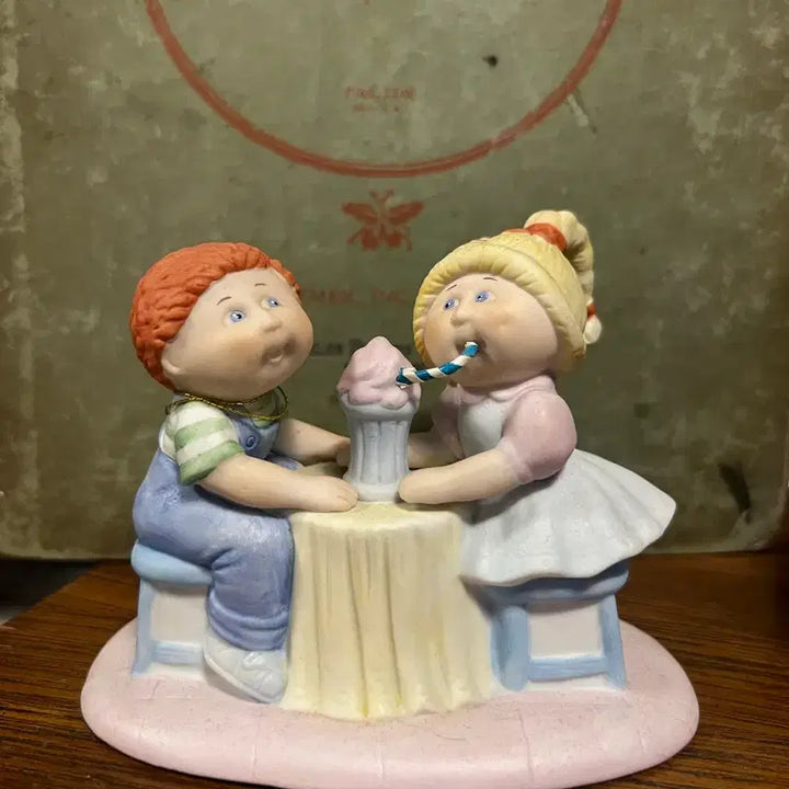 [BUNJANG] Vintage Cabbage Patch Kids Ceramic Figurine / 빈티지 양배추 패치 키즈 도자기 피규어 (1980년대)